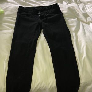 Black American eagle jeans